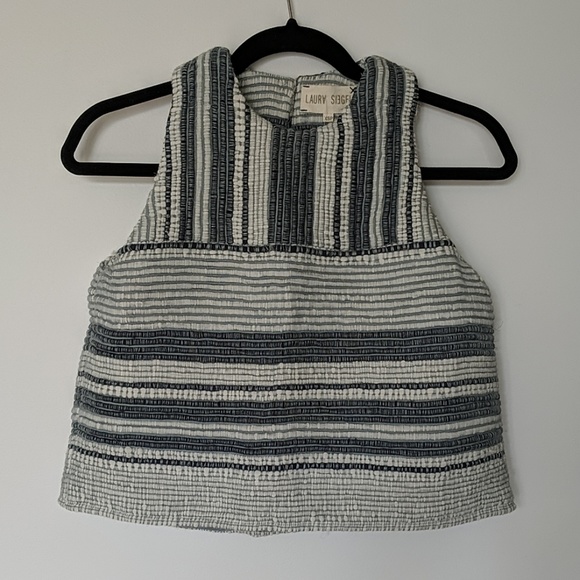 NWT Laura Siegel / Anthropologie unique crop top - Picture 1 of 5